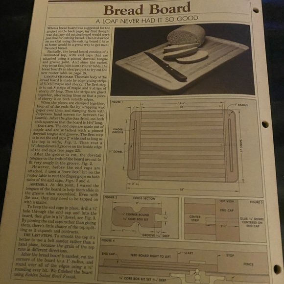 🎉5/$10🎉 Woodsmith magazine number 20 March 1982 buffet table, wall shelf - Picture 6 of 8